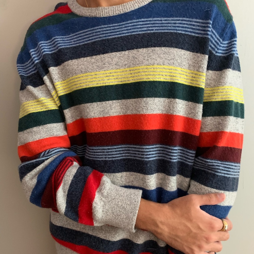 Gap Crewneck Multicolor Sweater